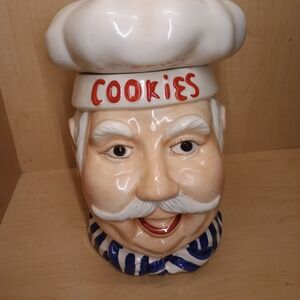 Vintage Chef Andy "Cookies" Cookie Jar